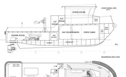 14 mt. Multipurpose Tug Boat